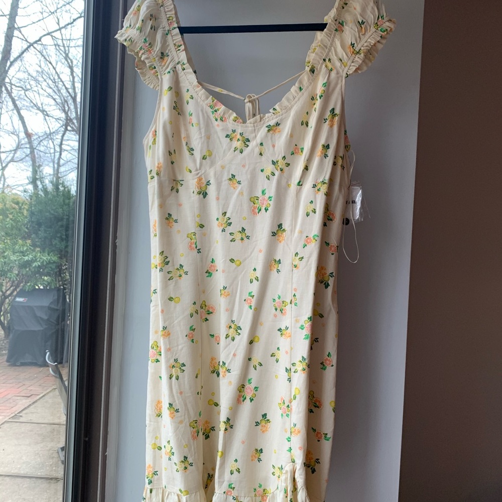 Free People Lemon Dress